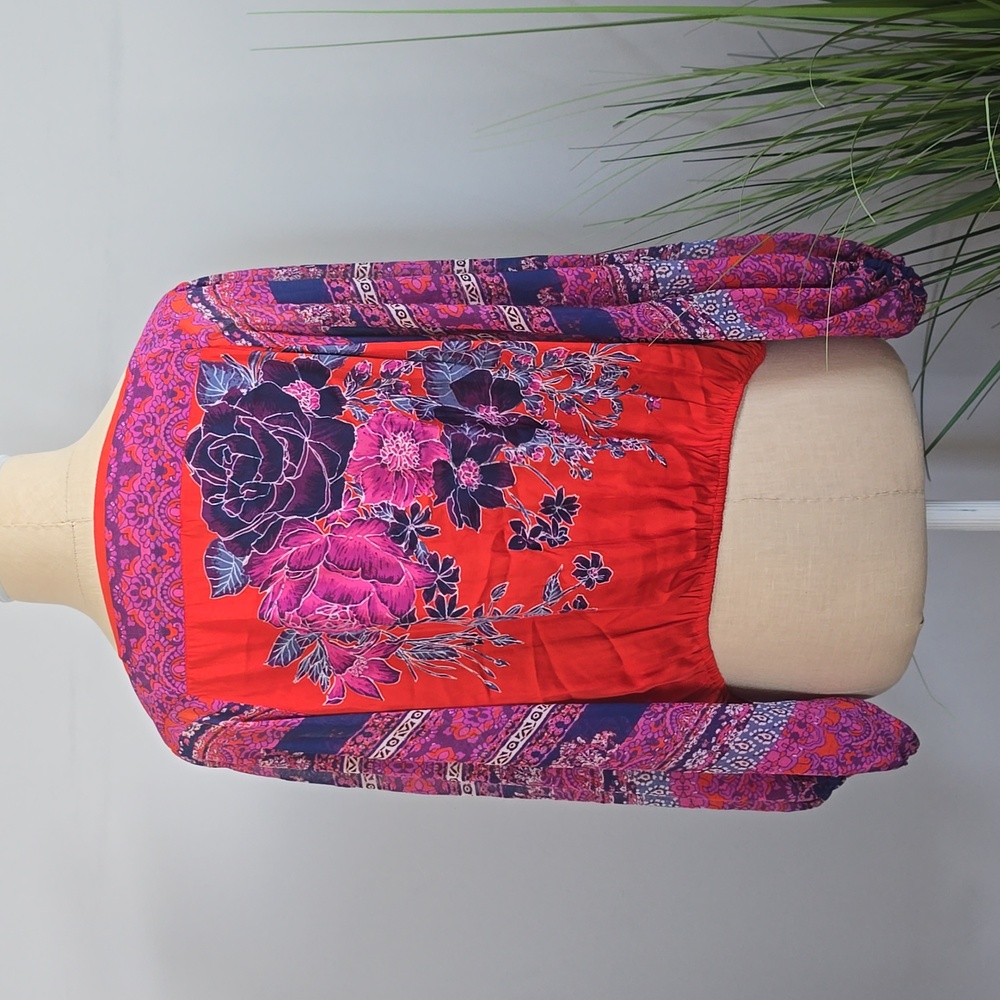 Free People Floral Blouse - Picture 3 of 6